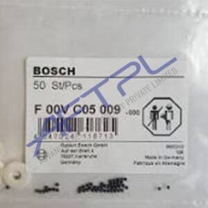 BOSCH Common Rail Injector, Black Ceramic Ball F00VC05009 For Valve Repair Kit (110 series)