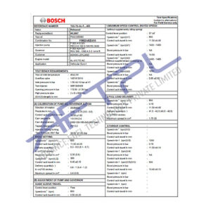 TEST PLAN F002A0Z455 FOR GEUINE PARTS BUY FROM TURBO TECH ENGINEERS